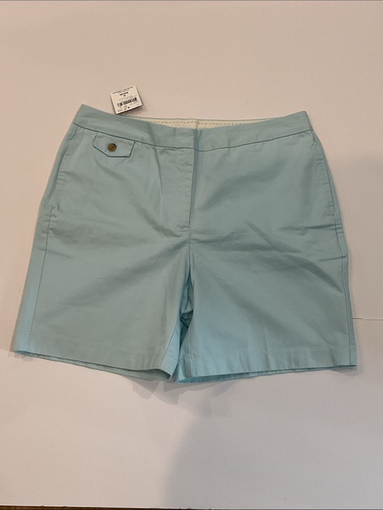 Lands' End Pants - New Lands' End Light Blue Women's Shorts